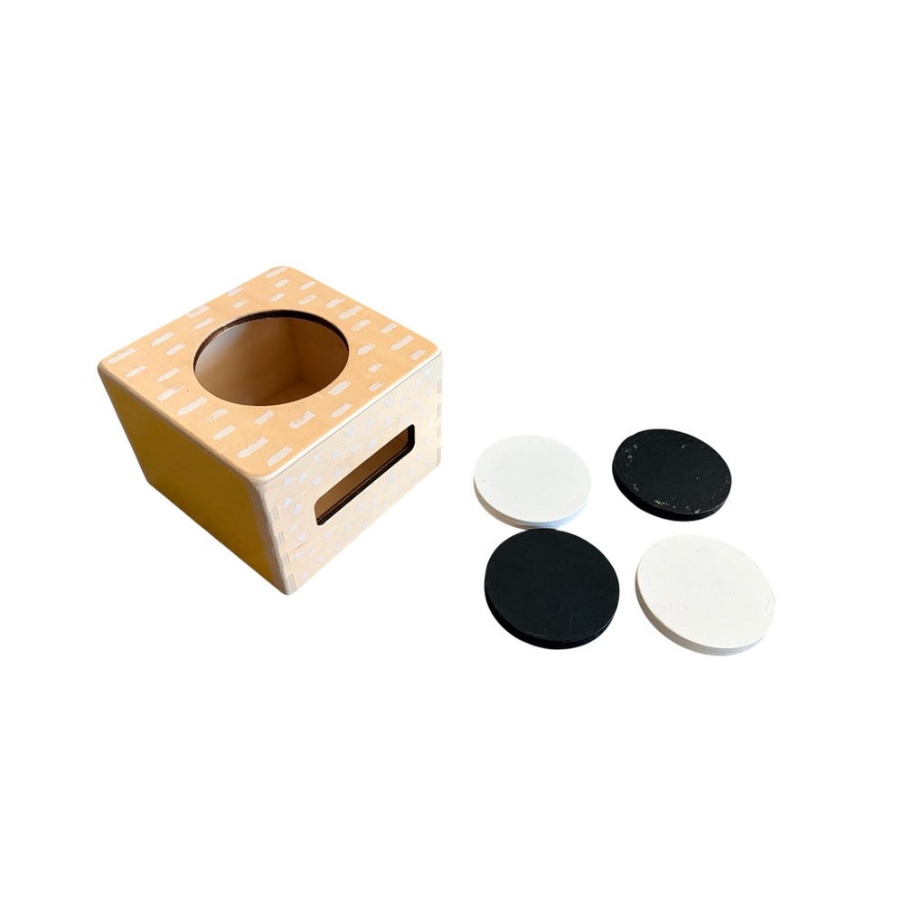 *4 for $20 Mix&Match* Kiwico Wooden Montessori Coin Drop Sorting Box Toy